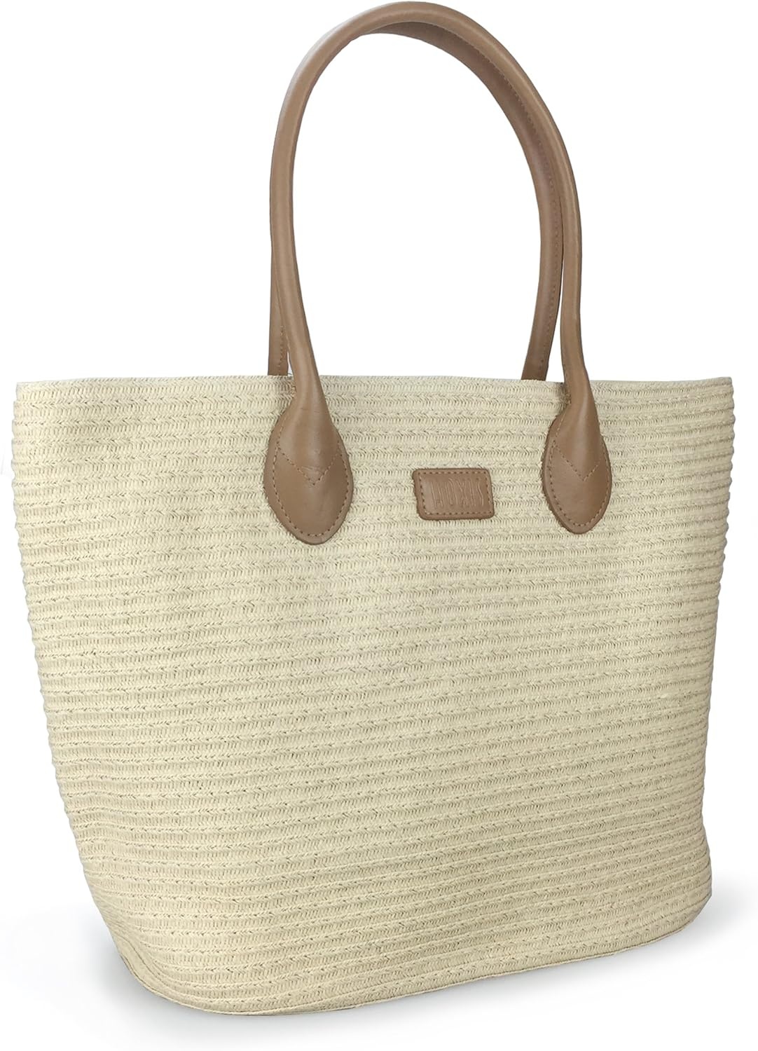 image:imageStraw Rattan Women Tote Summer Beach Shoulder Handbag Straw Rattan Summer BeachBeige