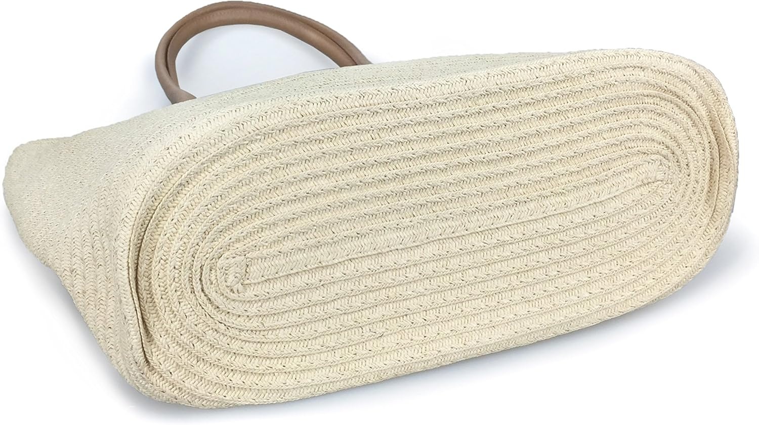 image:imageStraw Rattan Women Tote Summer Beach Shoulder Handbag Straw Rattan Summer BeachBeige