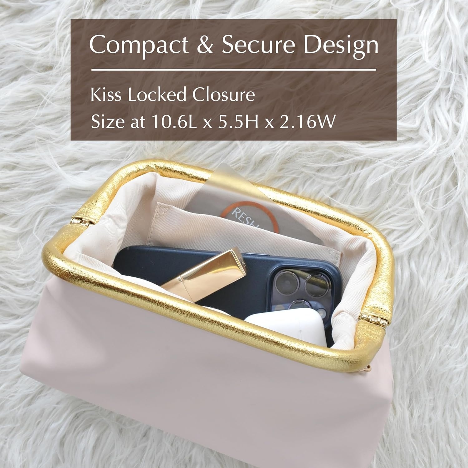 image:imageWomens Evening Clutch Purse with Detachable Chain Strap Soft Faux Leather Shoulder Bag for Evening PartyWeddingNight OutIvory