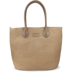 image:imageStraw Rattan Women Tote Summer Beach Shoulder Handbag  Straw Rattan Summer BeachBrown