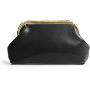 image:imageWomens Evening Clutch Purse with Detachable Chain Strap Soft Faux Leather Shoulder Bag for Evening PartyWeddingNight OutBlack