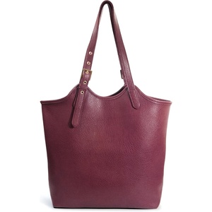 image:imageHOXIS Tote Bag for Women with Adjustable Handles Soft Vegan Leather Shoulder Handbag for Work Travel amp Everyday UseDark Red