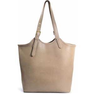 image:imageHOXIS Tote Bag for Women with Adjustable Handles Soft Vegan Leather Shoulder Handbag for Work Travel amp Everyday UseNude