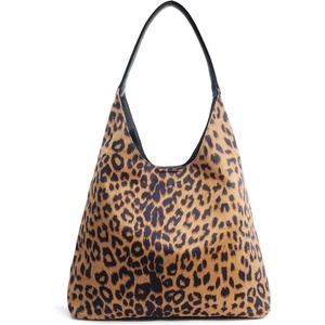 image:imageLeopard Tote Bag for Women  Magnetic Closure Hobo Handbag Purse for Travel and EverydayBrown Leopard