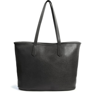image:imageZipper Tote Bag for Women Soft Vegan Leather Handbag for Work Travel amp Everyday UseBlack
